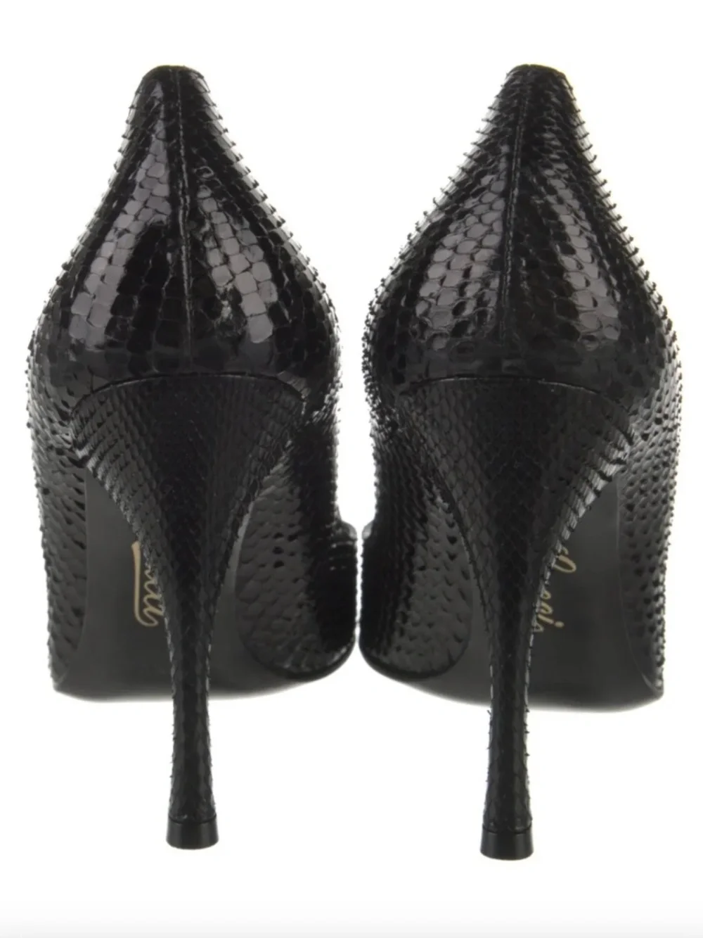 Genuine Snakeskin Authentic Gucci Pumps size 7.5 - Picture 2 of 5